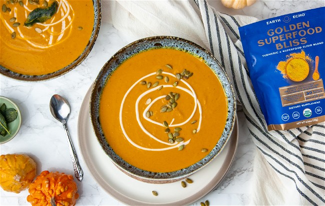 Image of Golden Pumpkin Soup Recipe